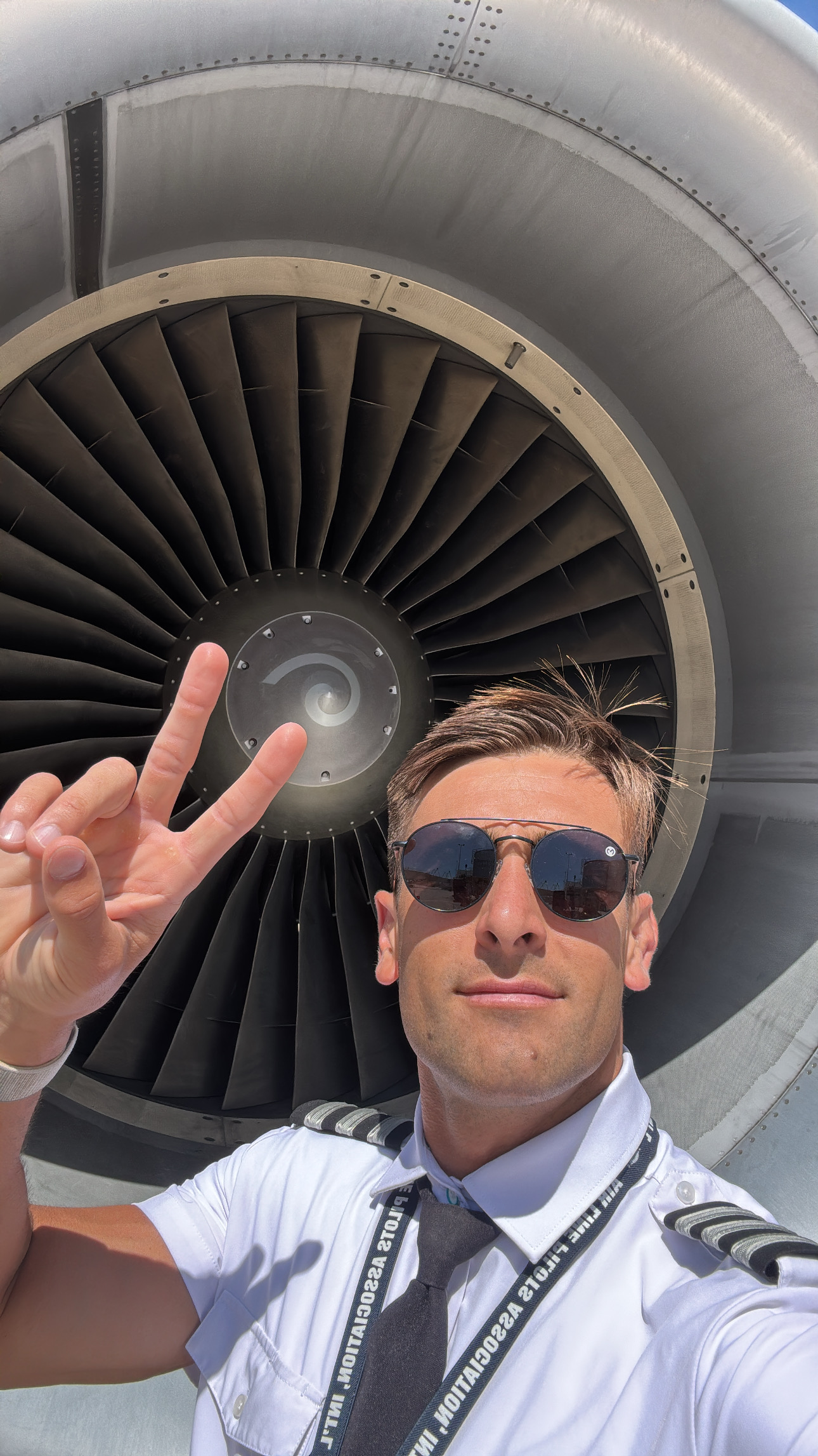 Joseph by aircraft engine